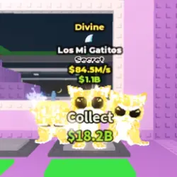 Divine Los Mi Gatitos 84.5 M s (1 TRAIT) (Секретный персона… — Roblox, лот №227071