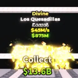 Divine Los Quesadillas 45 M s (Секретный персонаж) — Roblox, лот №227077