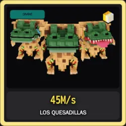 Divine Los Quesadillas 45M s (Секретный персонаж) — Roblox, лот №227078