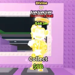 Divine Luv Luv Luv 4.2 M s (HALO TRAIT) (Brainrot God персо… — Roblox, лот №227106