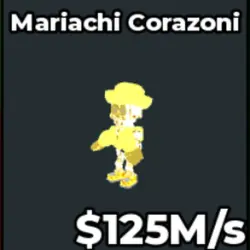 Divine Mariachi Corazoni 125 M s (Секретный персонаж) — Roblox, лот №227108