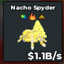 Divine Nacho Spyder 1.1B s tuya (Секретный персонаж) — Roblox, лот №227116