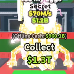 Divine Noo my Eggs 70 M s (Секретный персонаж) — Roblox, лот №227126