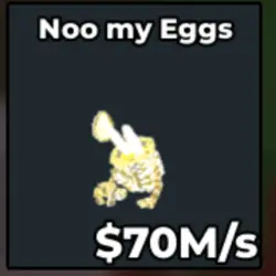 Divine Noo My Eggs 70 M s (Секретный персонаж) — Roblox, лот №227128