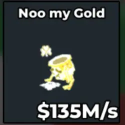Divine Noo My Gold 135 M s (Секретный персонаж) — Roblox, лот №227061
