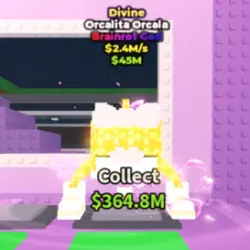 Divine Orcalita Orcala 2.4 M s (Brainrot God персонаж) — Roblox, лот №227099