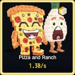 Divine Pizza and Ranch 1.3B s (Секретный персонаж) — Roblox, лот №227125