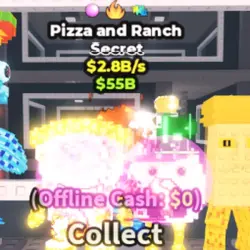 Divine Pizza and Ranch 2.8B S (3 Traits) #C7FV0Q (Секретный… — Roblox, лот №227127