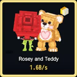 Divine Rosey and Teddy 1.6B s (Секретный персонаж) — Roblox, лот №227147