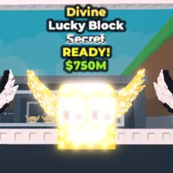 Divine Secret Lucky Block (Секретный персонаж) — Roblox, лот №227154