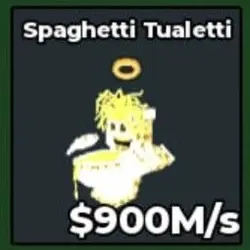 Divine Spaghetti Tualetti 900M s Halo Trait Ahyar (Секретны… — Roblox, лот №227184