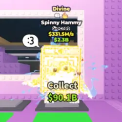 Divine Spinny Hammy 331.5 M s (2 Traits) (NO Taco Trait) (С… — Roblox, лот №227166