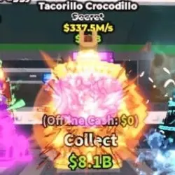 Divine Tacorillo Crocodillo 337M S (Секретный персонаж) — Roblox, лот №227196