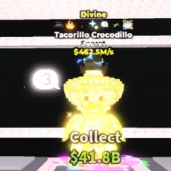 Divine Tacorrillo Crocodillo 462.5 M s (Секретный персонаж) — Roblox, лот №227199