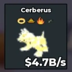 Diviner Cerberus 4.7B s with Halo Trait RAF (Секретный перс… — Roblox, лот №227264