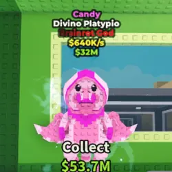 Divino Platypio Candy 640K s (Brainrot God персонаж) — Roblox, лот №227167