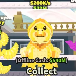 Divino Platypio Gold (Brainrot God персонаж) — Roblox, лот №227181