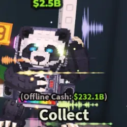 DJ Panda - 17.5 M s (Секретный персонаж) — Roblox, лот №227197