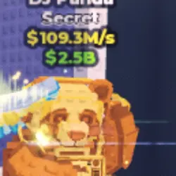 DJ PANDA 109,3 M S (Секретный персонаж) — Roblox, лот №227210