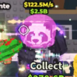 Dj Panda 122.5M s (Секретный персонаж) — Roblox, лот №227212