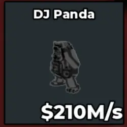 DJ Panda 210M s Mutation Phantom (Секретный персонаж) — Roblox, лот №227236