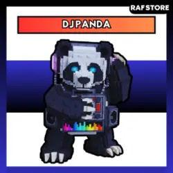 DJ Panda 52.5M s With Trait & Safe (Секретный персонаж) — Roblox, лот №227282