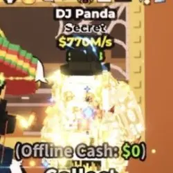 Dj Panda Divine 770M s (Секретный персонаж) — Roblox, лот №227271