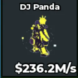 DJ Panda ECLIPSE 236M s (Секретный персонаж) — Roblox, лот №227272
