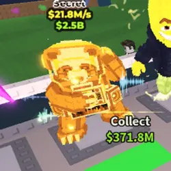 DJ Panda GOLD (Секретный персонаж) — Roblox, лот №227279