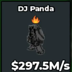 DJ Panda Phantom With Fire Trait's 297,5M s (Секретный перс… — Roblox, лот №227292