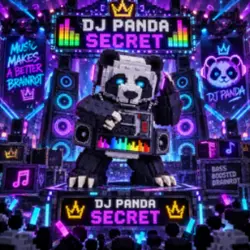 DJ Panda random min 17.5m s (Секретный персонаж) — Roblox, лот №227295