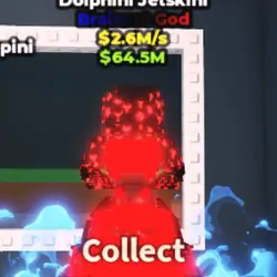 Dolphini Jetskini [Cursed] 2.6 M s (Brainrot God персонаж) — Roblox, лот №227310