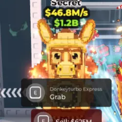 Donkeyturbo Express $46.8M s (Секретный персонаж) — Roblox, лот №227316