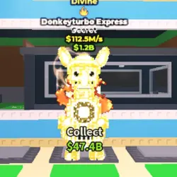 Donkeyturbo Express 112.5 M s Divine ! Secret PE (Секретный… — Roblox, лот №227322