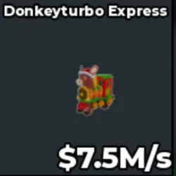 DonkeyTurbo Express 395 (Секретный персонаж) — Roblox, лот №227324