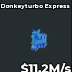 Donkeyturbo Express 423 (Секретный персонаж) — Roblox, лот №227325