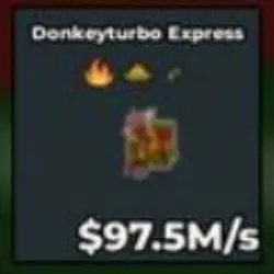DONKEYTURBO EXPRESS 97.5 (Секретный персонаж) — Roblox, лот №227337
