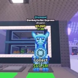 Donkeyturbo Express Diamond (Секретный персонаж) — Roblox, лот №227339
