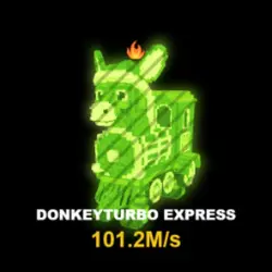Donkeyturbo Express Radioactive 101.2M s Exclusive - Ultra … — Roblox, лот №227346