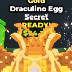Draculino egg gold (Секретный персонаж) — Roblox, лот №227353