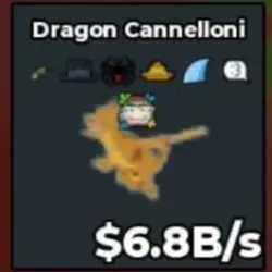 Dragon 6.8B s (Секретный персонаж) — Roblox, лот №227357