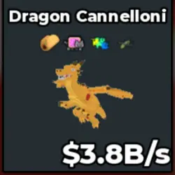 dragon canelloni 3.8b s (Секретный персонаж) — Roblox, лот №227365