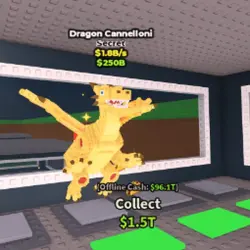 Dragon caneloni de 1.8b (Секретный персонаж) — Roblox, лот №227369