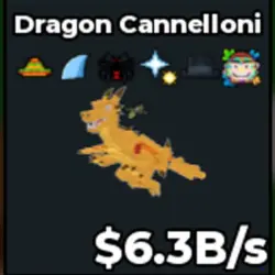 Dragon Cannelloni (f01991) (Секретный персонаж) — Roblox, лот №227385