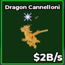 Dragon Cannelloni (f01993) (Секретный персонаж) — Roblox, лот №227386