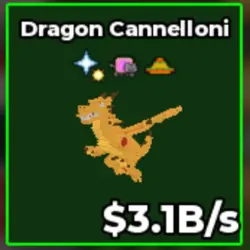 Dragon Cannelloni (f02090) (Секретный персонаж) — Roblox, лот №227389
