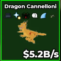 Dragon Cannelloni (f02112) (Секретный персонаж) — Roblox, лот №227390