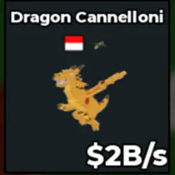 Dragon Cannelloni (f02123) (Секретный персонаж) — Roblox, лот №227391