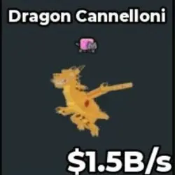 DRAGON CANNELLONI 1.5 B S (Секретный персонаж) — Roblox, лот №227412
