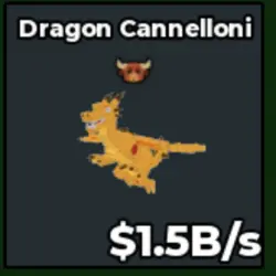 Dragon Cannelloni 1.5B s (Секретный персонаж) — Roblox, лот №227414
